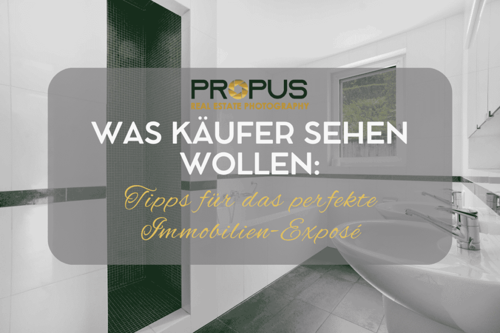 Perfekte Immobilien-Expose