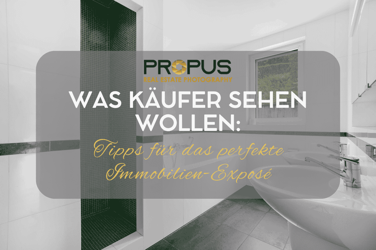 Perfekte Immobilien-Expose